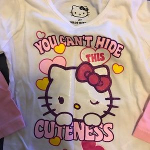 long sleeve hello kitty